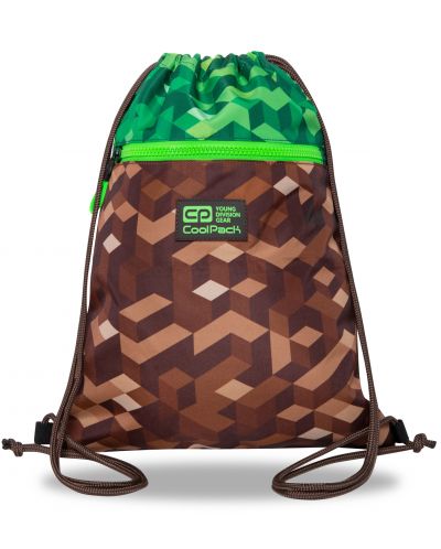 Спортна торба Cool Pack Vert - City Jungle, с цип