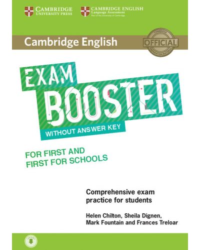 Cambridge English Exam Booster for First and First for Schools without Answer Key with Audio - 1
