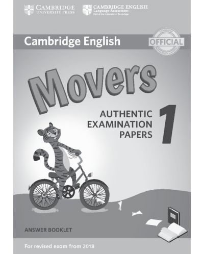 Cambridge English Movers 1 for Revised Exam from 2018 Answer Booklet - 1
