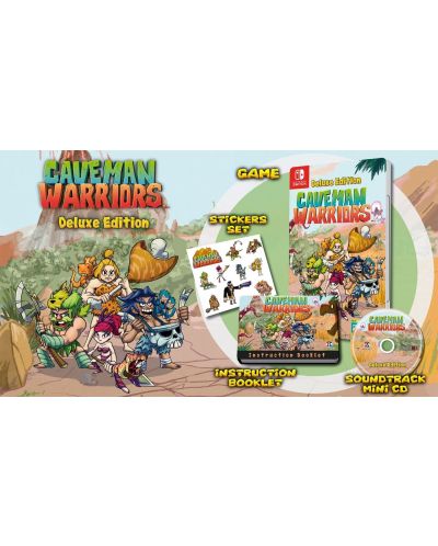 Caveman Warriors Deluxe Edition (Nintendo Switch) - 3