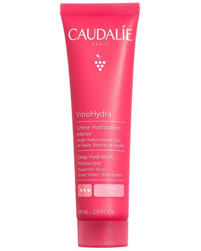 Caudalie VinoHydra Интензивен хидратиращ крем за лице, 60 ml - 1