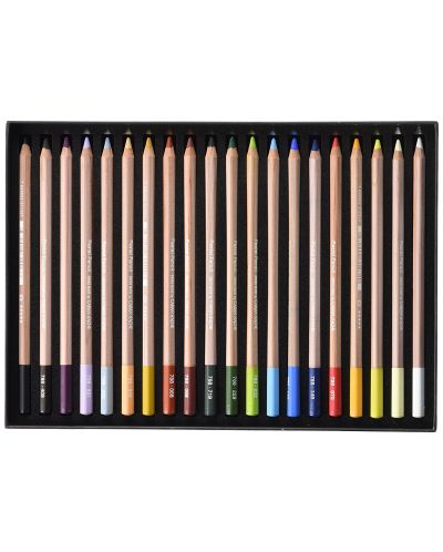 Цветни пастелни моливи Caran d'Ache – 20 цвята - 2