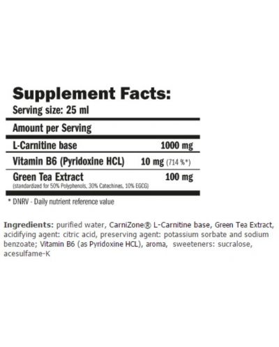 CarniLine Pro Active, червен портокал, 480 ml, Amix - 2