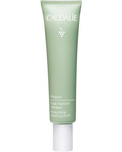 Caudalie Vinopure Хидратиращ матиращ флуид за лице, 40 ml - 1