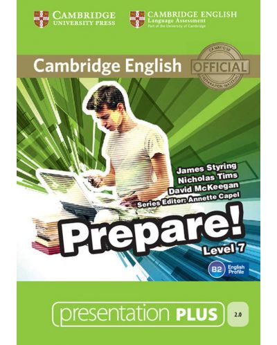 Cambridge English Prepare! Level 7 Presentation Plus DVD-ROM / Английски език - ниво 7: Presentation Plus DVD-ROM - 1