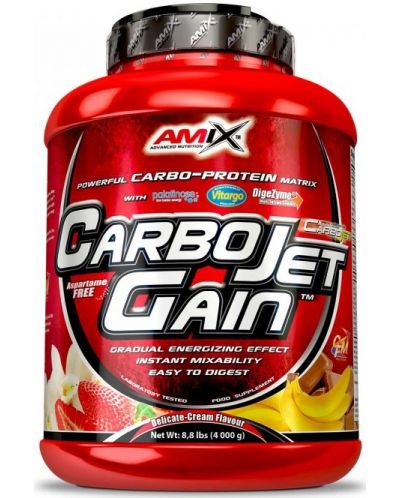 CarboJet Gain, банан, 4 kg, Amix - 1