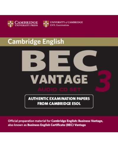 Cambridge BEC Vantage 3 Audio CD Set (2 CDs) - 1
