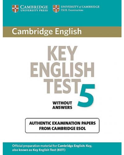 Cambridge Key English Test 5 Student's Book without answers - 1