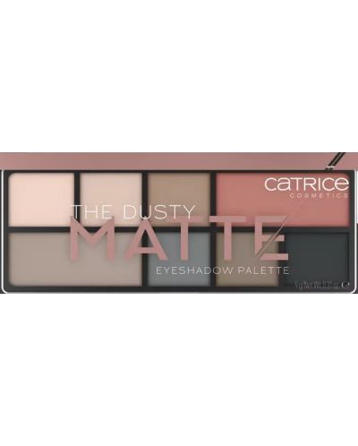 Catrice Палитра сенки за очи The Dusty Matte, 8 цвята - 1