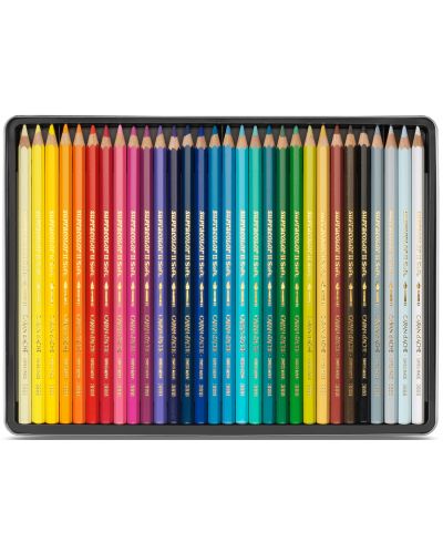 Цветни акварелни моливи Caran d'Ache Supracolor Soft – 30 цвята - 3