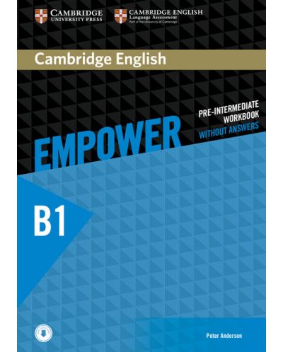 Cambridge English Empower Pre-intermediate Workbook without Answers with Downloadable Audio - 1