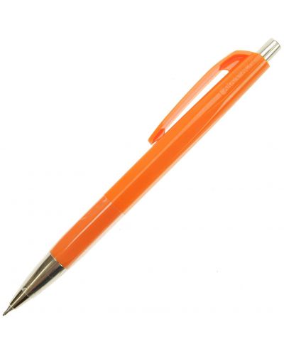 Автоматичен молив Caran d'Ache 888 Infinite Orange – Черен, 0.7 mm - 1