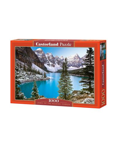 Пъзел Castorland от 1000 части - Езеро в Канада - 1