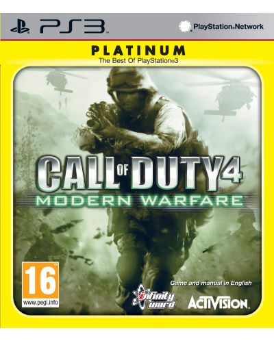 Call of Duty 4: Modern Warfare - Platinum (PS3) - 1