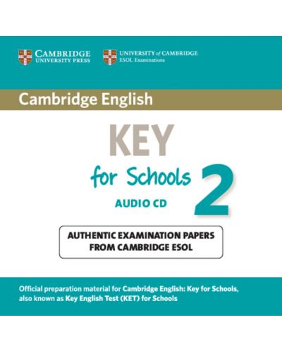 Cambridge English Key for Schools 2 Audio CD