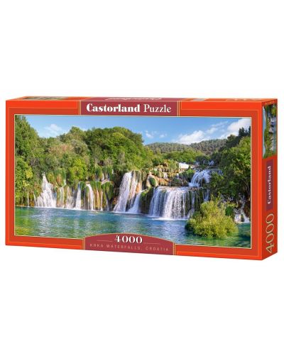 Пъзел Castorland от 4000 части - Водопадите в Крка, Хърватия - 1