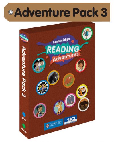 Cambridge Reading Adventures: Cambridge Reading Adventures Blue and Green Bands Adventure Pack 3 with Parents Guide - 1