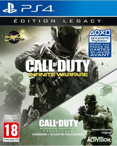 Call of Duty: Infinite Warfare + Call of Duty 4 Remastered - Legacy Edition (PS4) - 1