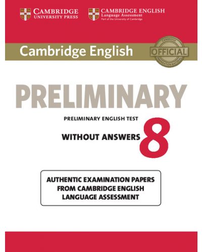 Cambridge English Preliminary 8 Student's Book without Answers - 1