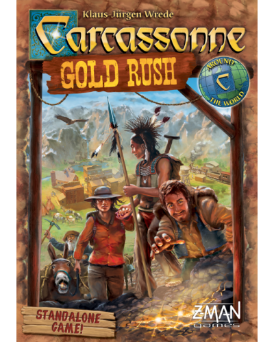 Настолна игра Carcassonne - Gold Rush - 3