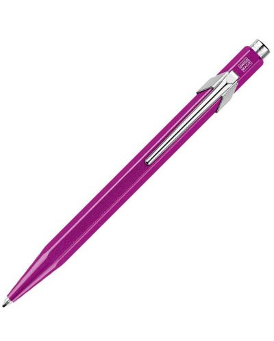 Автоматична химикалка Caran d'Ache 849 Pop Line Collection Metallic Purple – Син - 1