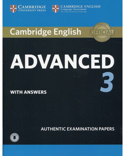 Cambridge English Advanced 3 Student's Book with Answers with Audio - 1