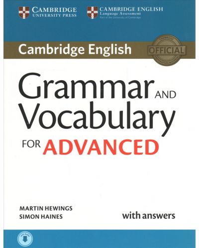 Cambridge English Grammar and Vocabulary for Advanced (2015): Упражнения по английска граматика и лексика. Ниво B2 - C1 + отговори и аудио - 1