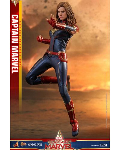 Екшън фигура Hot Toys Marvel: Captain Marvel - Captain Marvel, 29 cm - 3