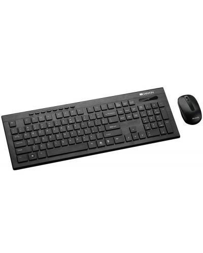 Комплект мишка и клавиатура Canyon CNS-HSETW4-BG - 2.4GHZ, безжични - 2