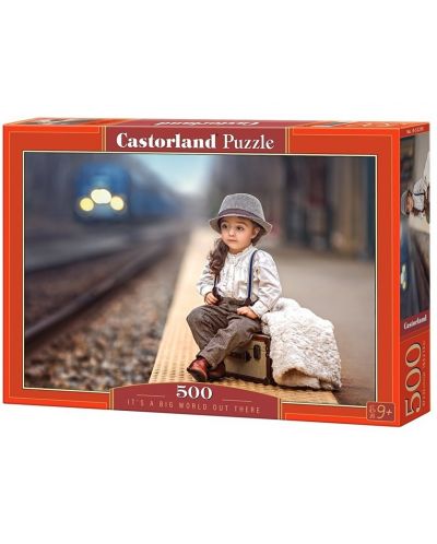 Пъзел Castorland от 500 части - Светът е голям