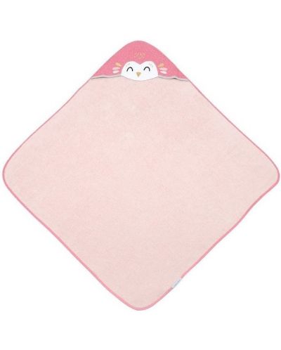 Хавлия с качулка Canpol - Owl, 100 х 100 cm