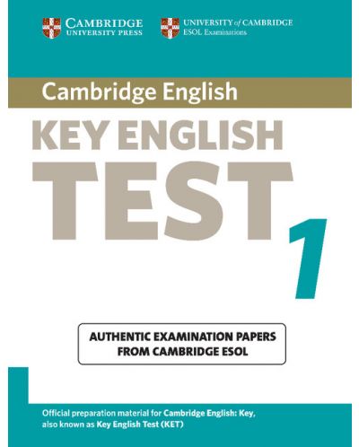 Cambridge Key English Test 1 Student's Book