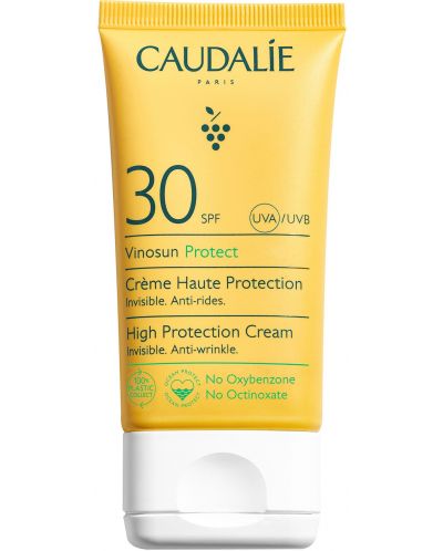 Caudalie Vinosun Protect Слънцезащитен крем за лице и тяло, SPF30, 50 ml - 1