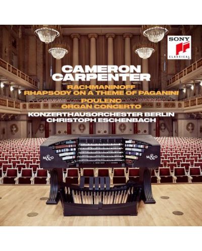 Cameron Carpenter - Rachmaninoff: Rhapsody on a Theme of Paganini &  Poulenc: Organ Concerto (CD) - 1