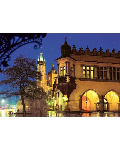 Пъзел Castorland от 1000 части - Стария град Краков в Полша - 2