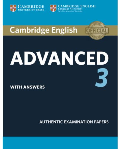 Cambridge English Advanced 3 Student's Book with Answers - 1