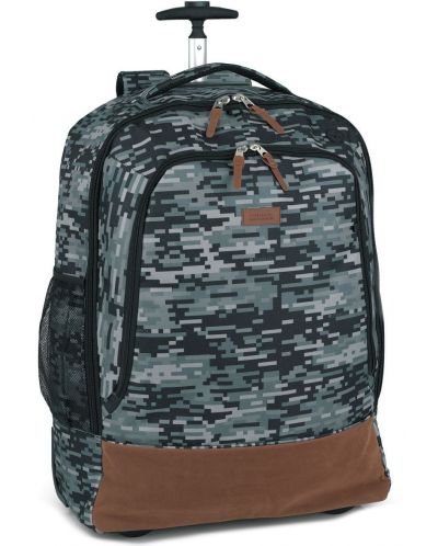 Ученическа раница Gabol - Camo, с колелца, 57 l