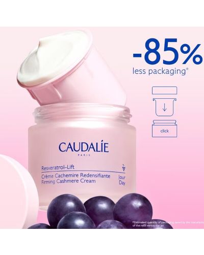 Caudalie Resveratrol-lift Стягащ кашмирен крем, пълнител, 50 ml - 8