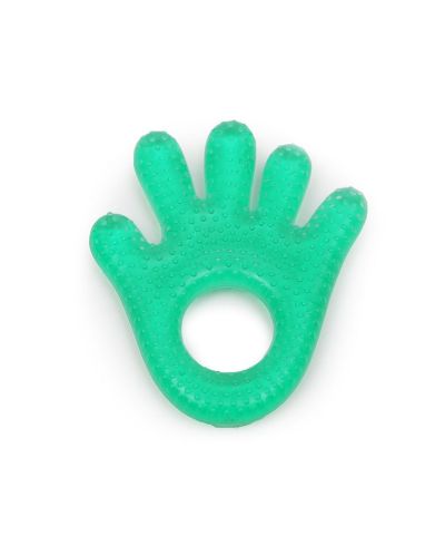 Чесалка за зъби Cangaroo - Ръка, зелена - 1