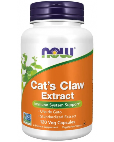 Cat's Claw Extract, 120 капсули, Now - 1