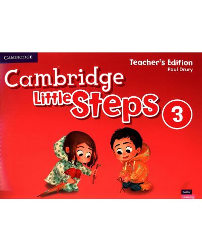 Cambridge Little Steps Level 3 Teacher's Edition / Английски език - ниво 3: Книга за учителя - 1