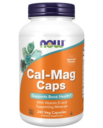 Cal-Mag Caps, 240 капсули, Now - 1