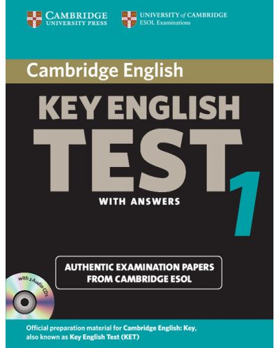 Cambridge Key English Test 1 Self Study Pack