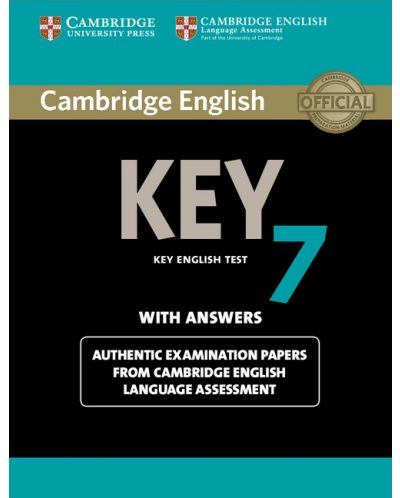 Cambridge English Key 7 Student's Book with Answers - 1