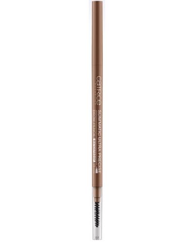 Catrice Водоустойчив молив за вежди Slim Matic, 025 Warm Brown, 0.05 g - 2