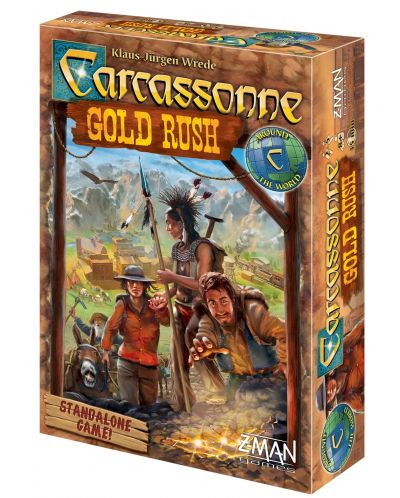 Настолна игра Carcassonne - Gold Rush - 1