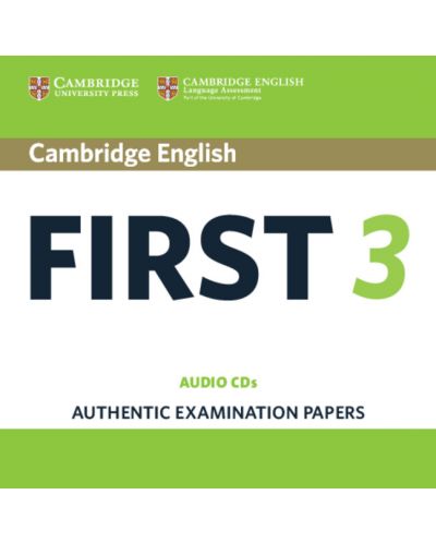 Cambridge English First 3 Audio CDs - 1