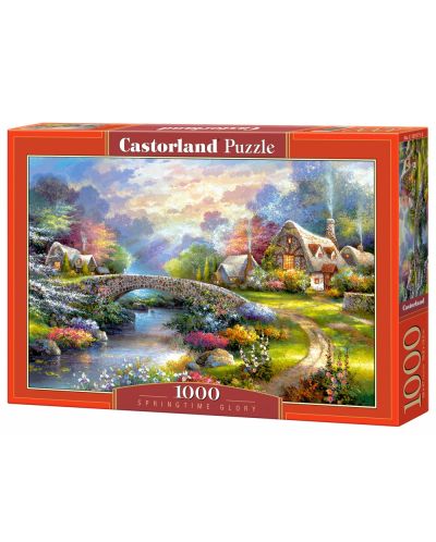 Пъзел Castorland от 1000 части - Пролетна слава - 1