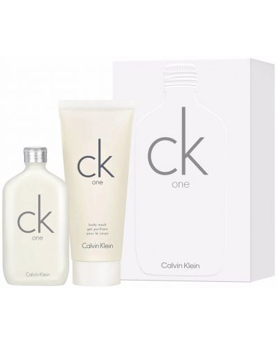 Calvin Klein Комплект CK One - Тоалетна вода и Душ гел, 50 + 100 ml - 1