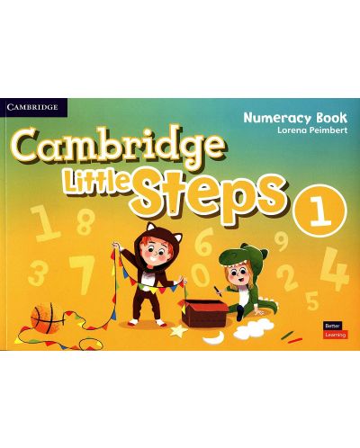 Cambridge Little Steps Level 1 Numeracy Book / Английски език - ниво 1: Книжка за числата - 1